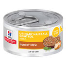 Science Diet, Adult Urinary Hairball - Turkey Vegetable Stew - Wet Cat Food image number null